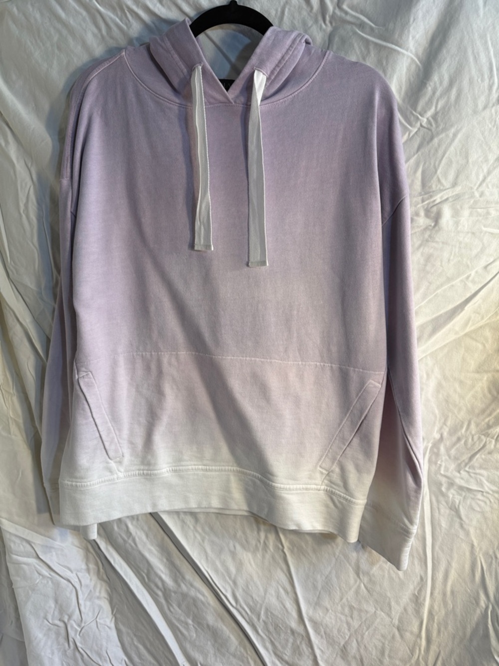 Alala Lavender Ombre Hoodie Sweatshirt NWOT